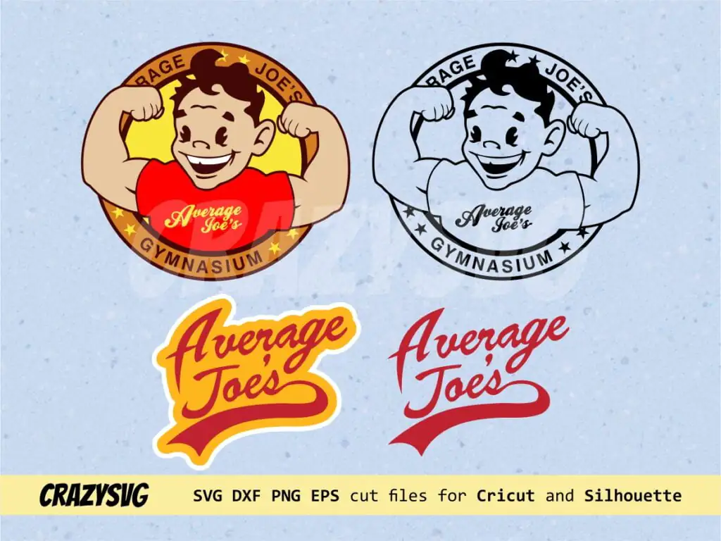 Average Joes Gym SVG Vector