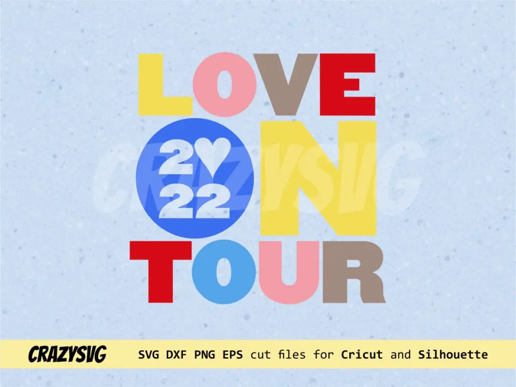 Love On Tour 2022 Logo SVG Harry Styles