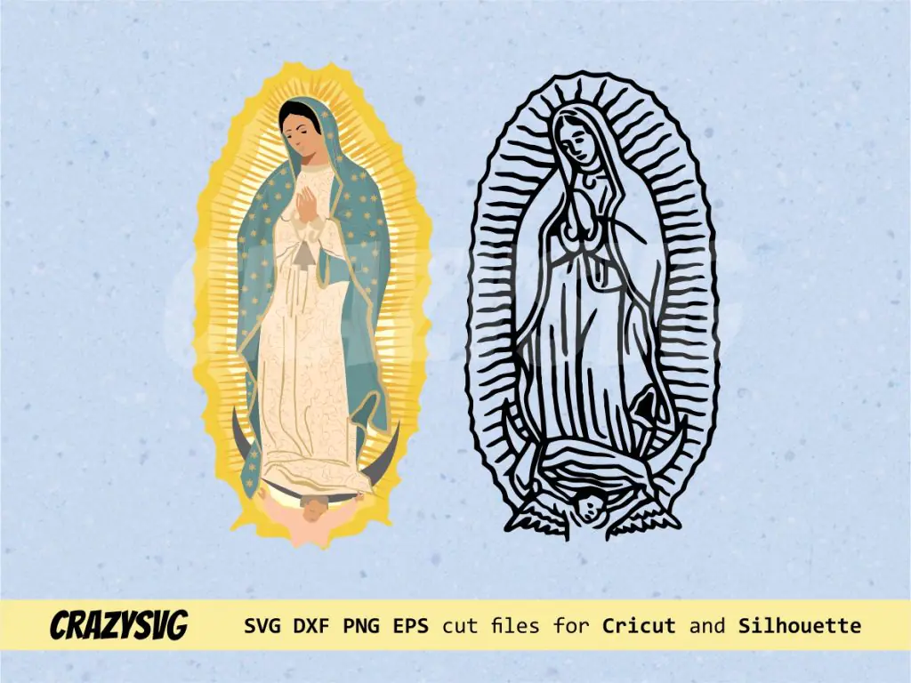 Virgen De Guadalupe SVG