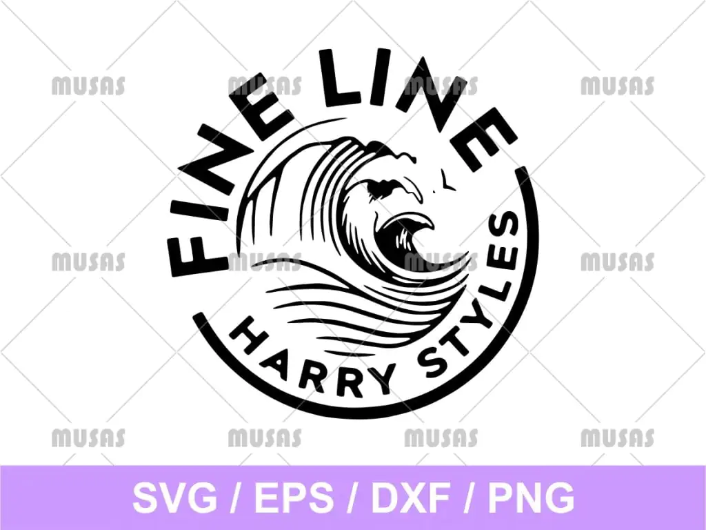 Fine Line Harry Styles SVG