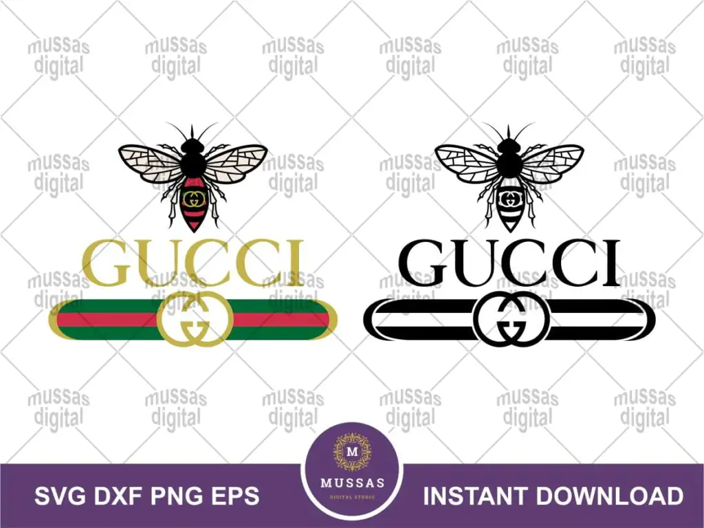 Gucci Bee SVG Cut File Cricut