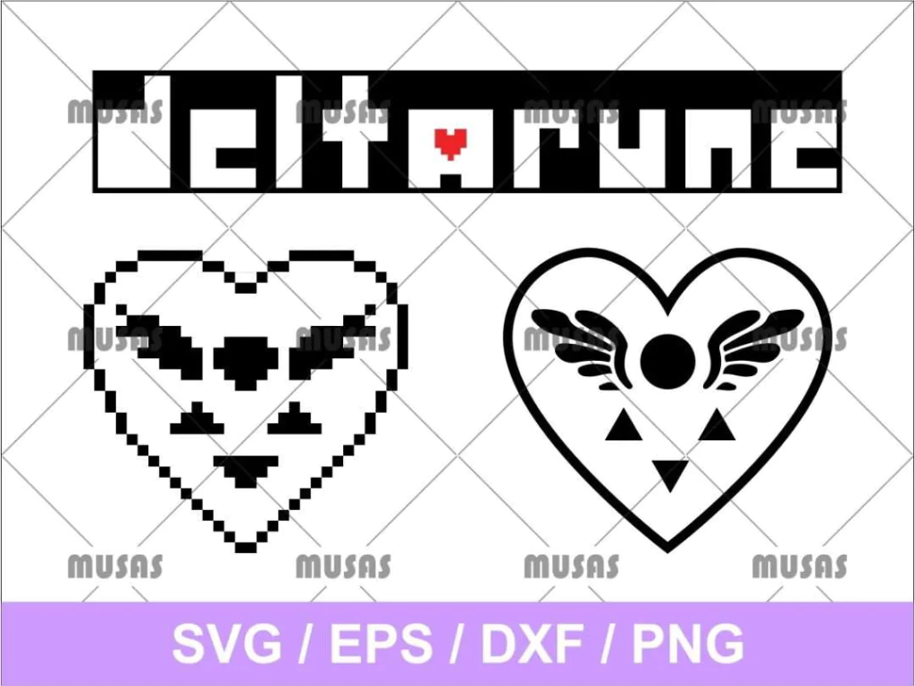 Deltarune Logo SVG