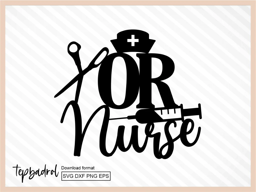 Nurse Cake Topper SVG, Nurse Printable, Nursing School Survivor Class