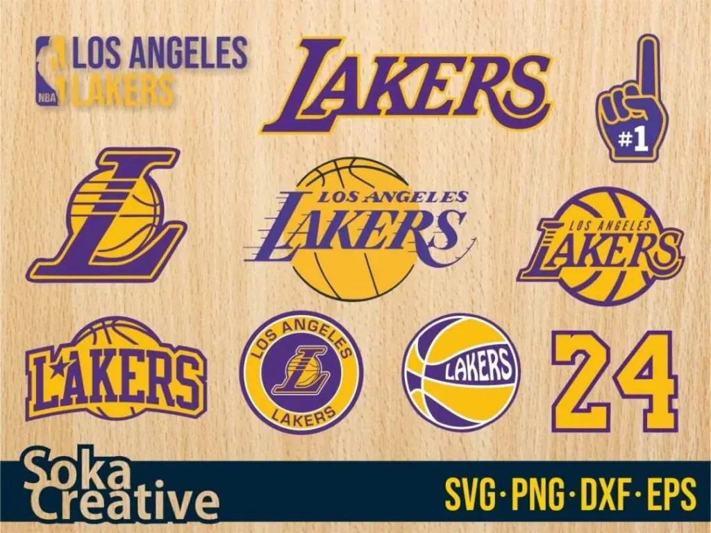 Los Angeles Lakers SVG Bundle