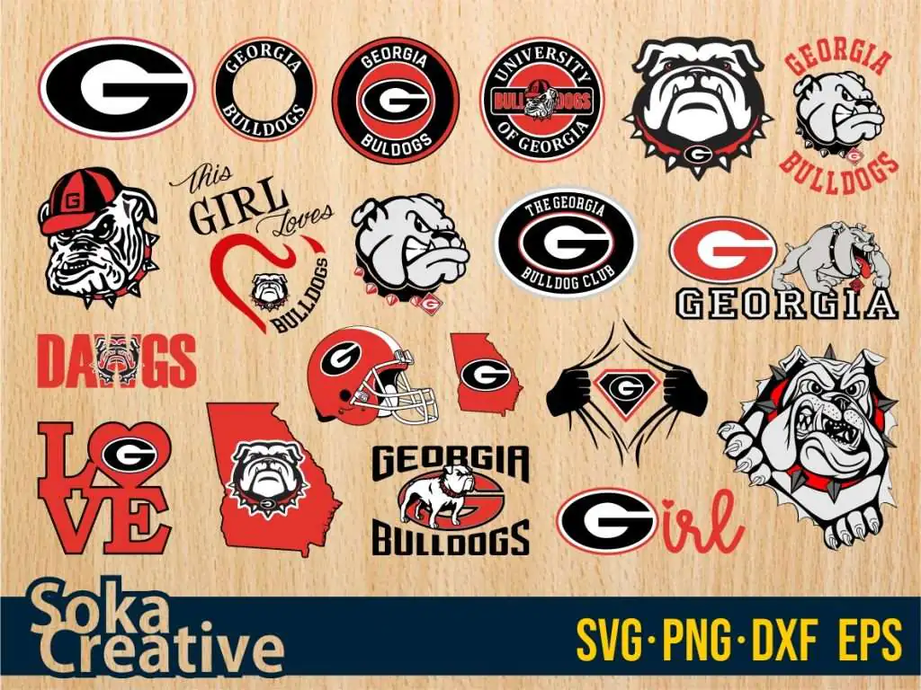 Georgia Bulldogs SVG Bundle