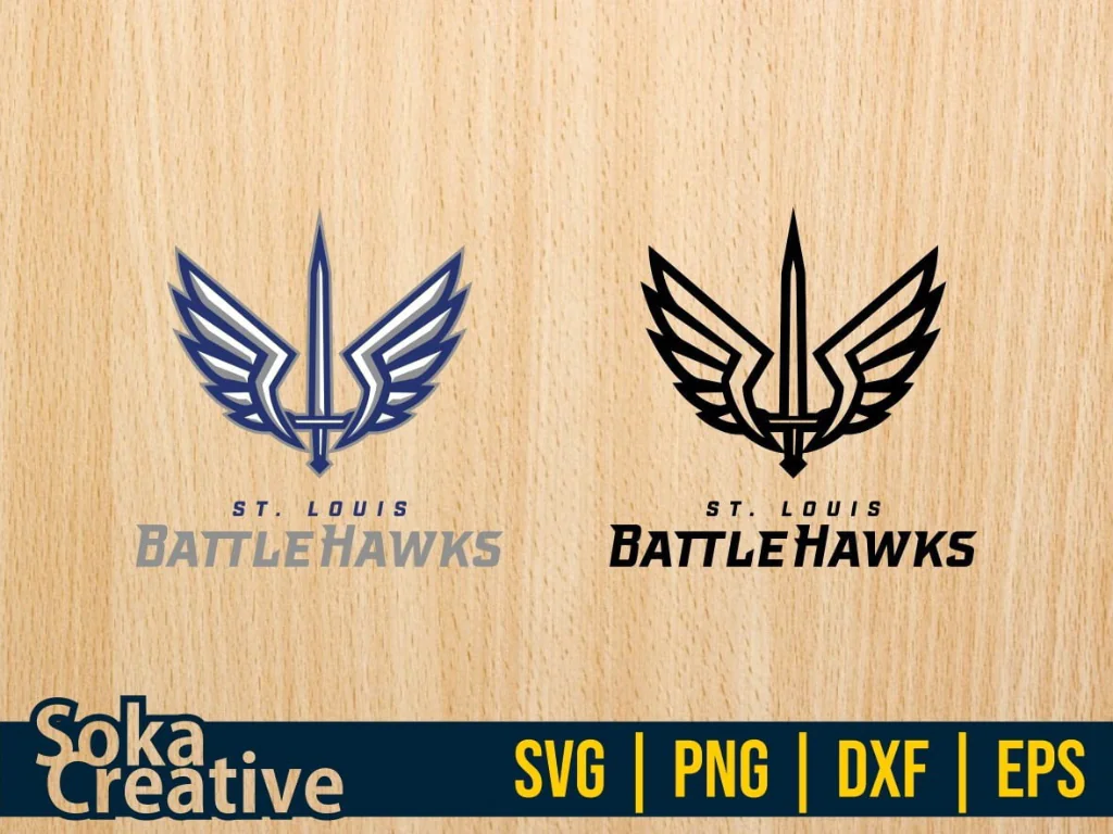 XFL Team St. Louis Battlehawks SVG