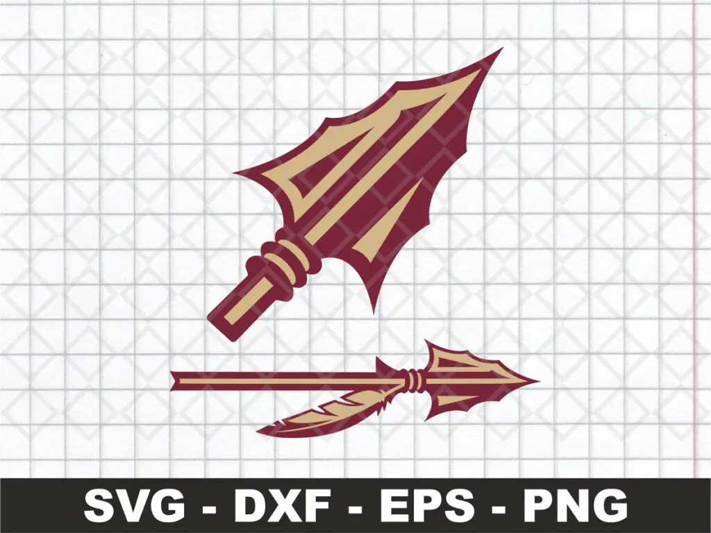 Spear Arrow FSU SVG