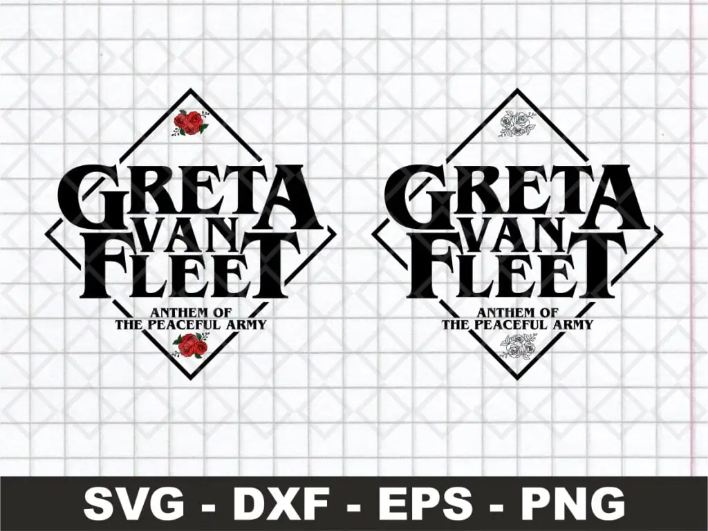 Greta Van Fleet SVG Cut File