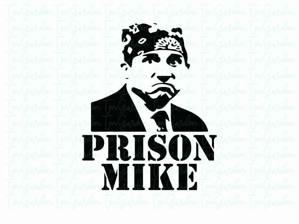 Prison Mike SVG The Office