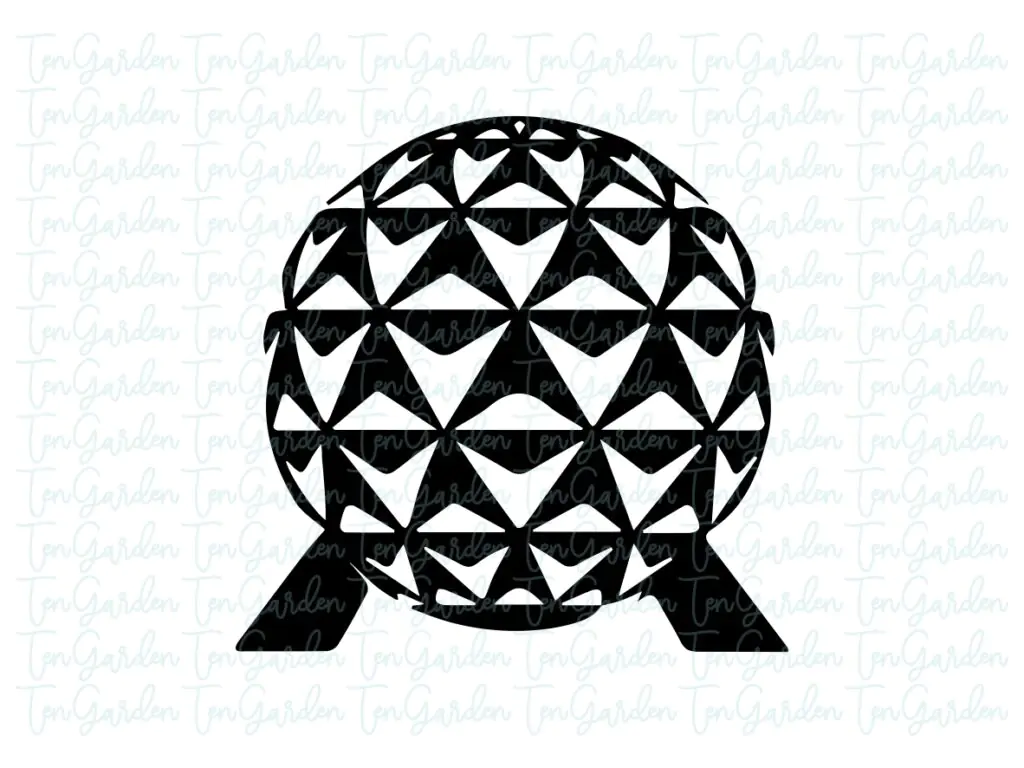 Epcot Ball Clipart SVG Files