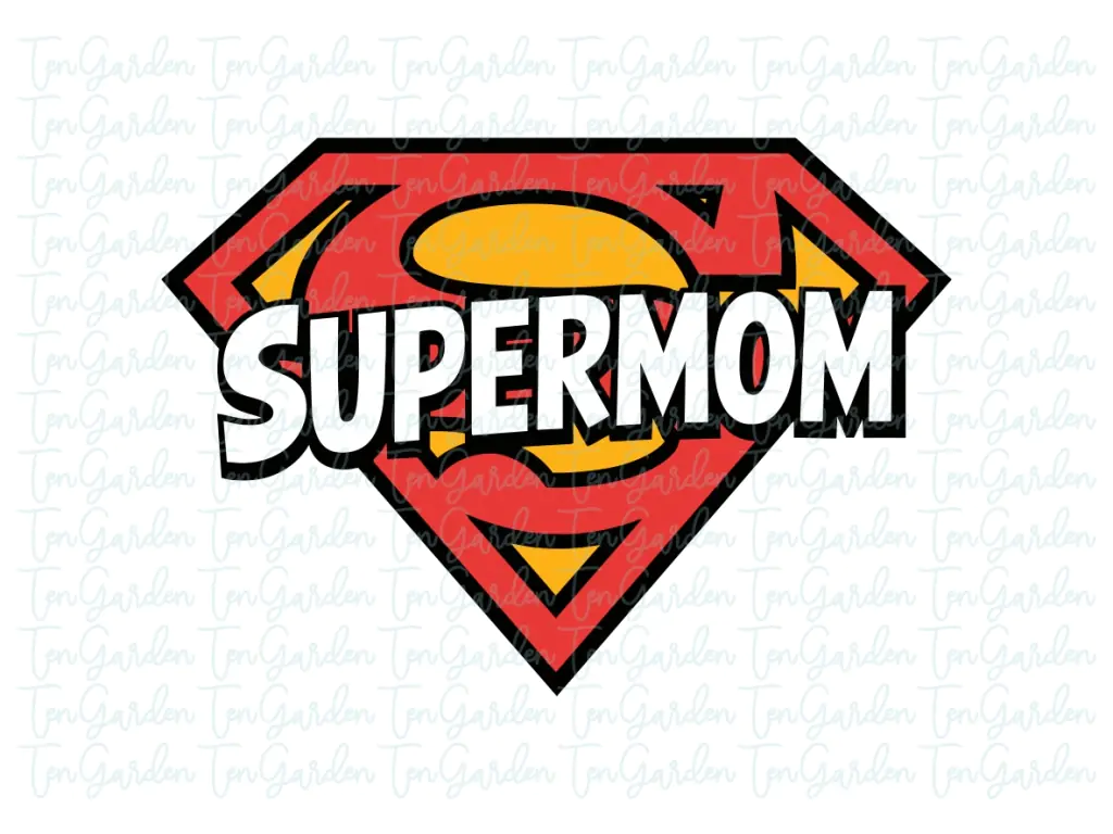 Supermom SVG