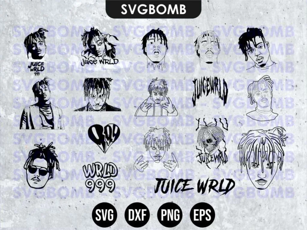 Juice WRLD SVG Bundle