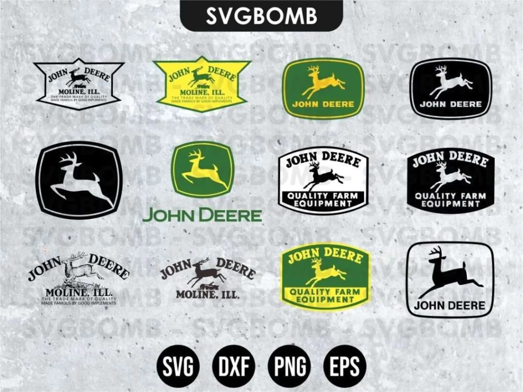 John Deere Logos SVG